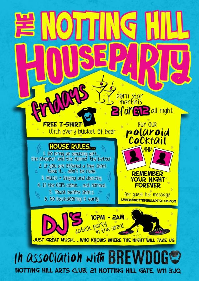 The Notting Hill House Party