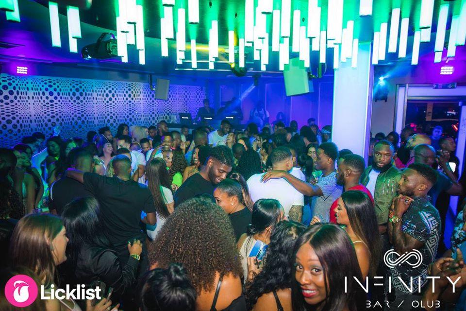 Infinity London Club · Ilford Licklist