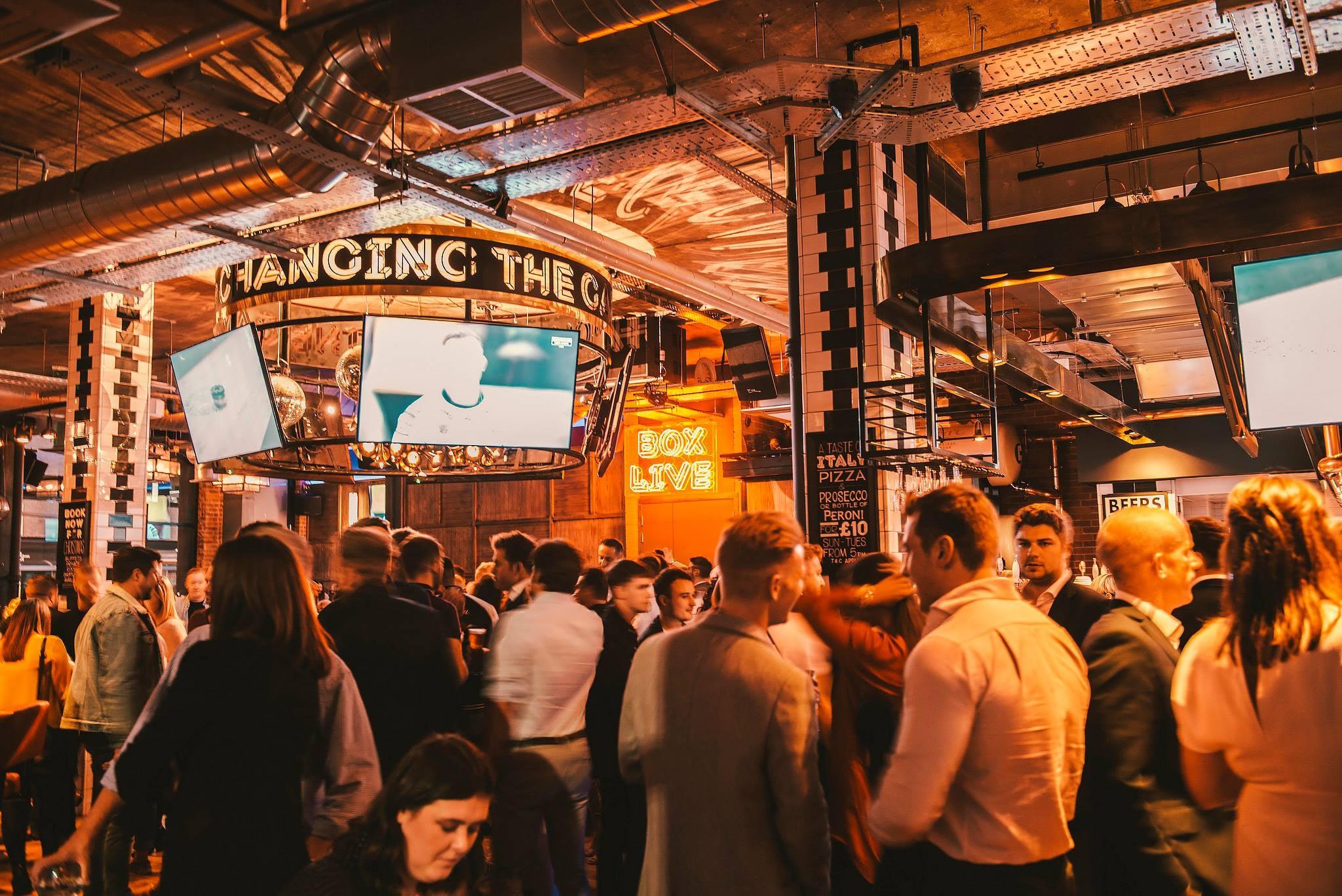 BOX BAR MANCHESTER · Manchester Licklist