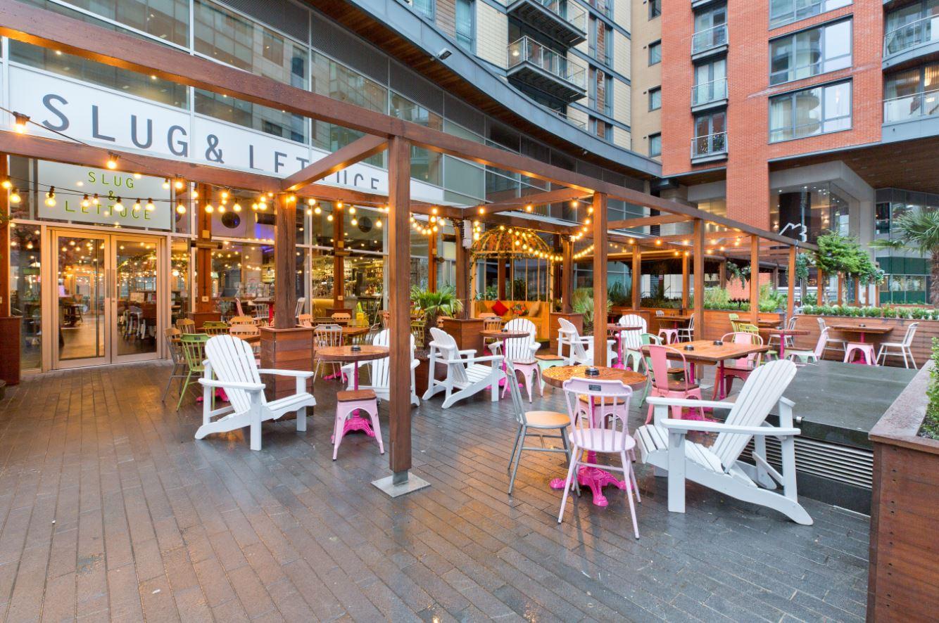 Slug & Lettuce Spinningfields · Manchester Licklist