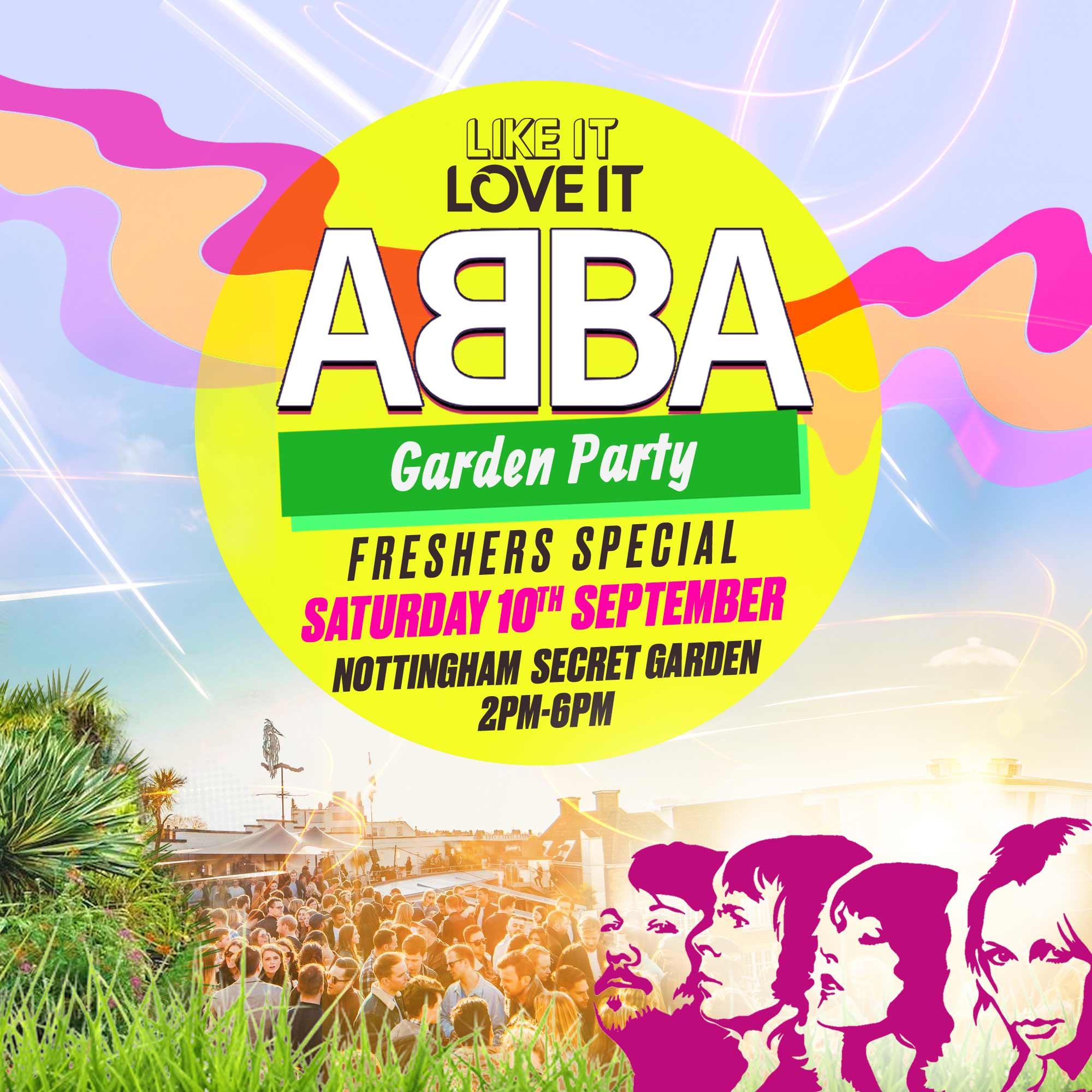 ABBA Inspired Garden Party - Nottingham