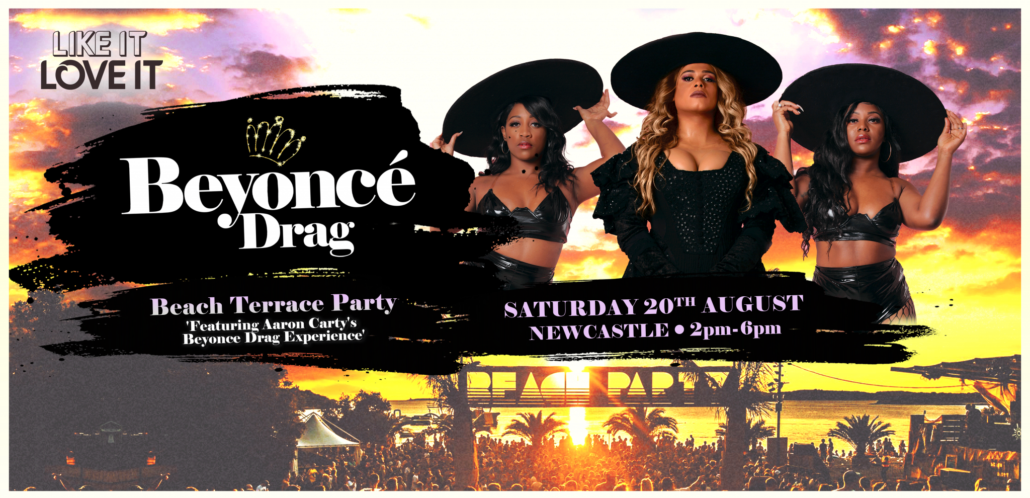 Beyoncé Drag Beach Terrace Party - Newcastle