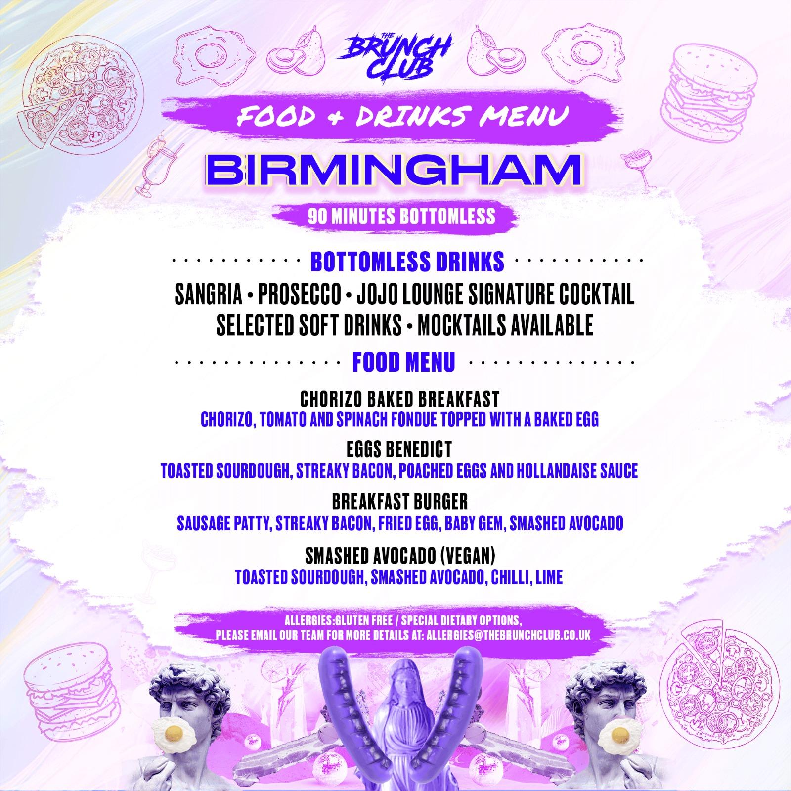 The Big 00's Bottomless Brunch - Birmingham