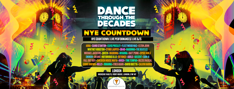 Dance Through The Decades NYE Party - London