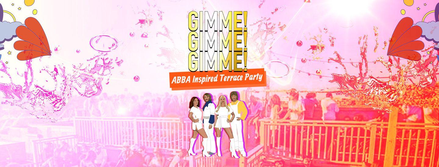 GIMME GIMME GIMME ABBA Inspired Summer Terrace Party