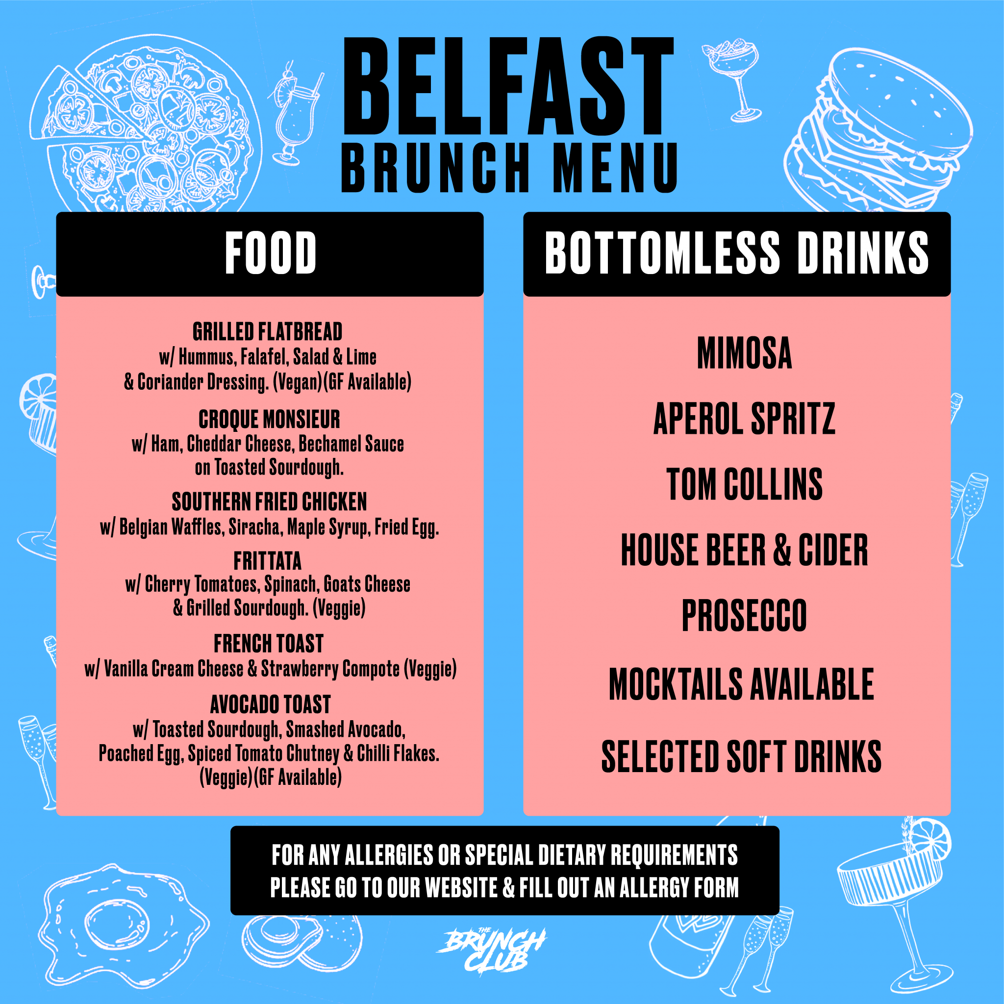 90's Baby Bottomless Brunch  - Belfast