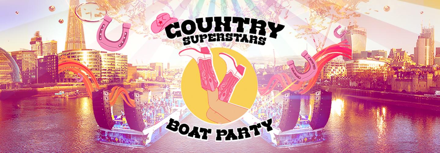 Country Superstars Boat Party - London