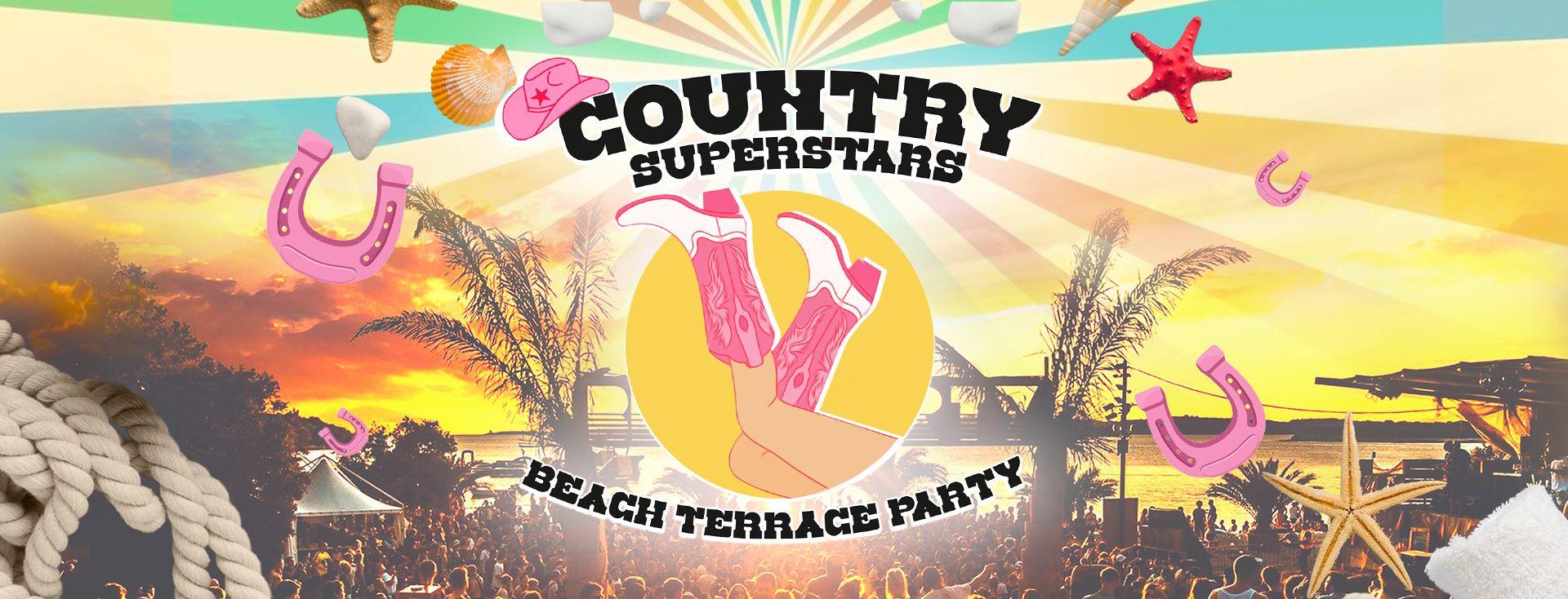 Country Superstars Beach Summer Terrace Party - Brighton