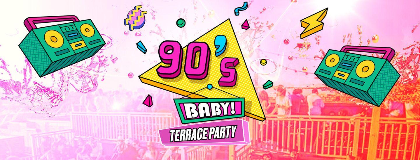CANCELLED - 90's Baby Summer Terrace Party - Norwich