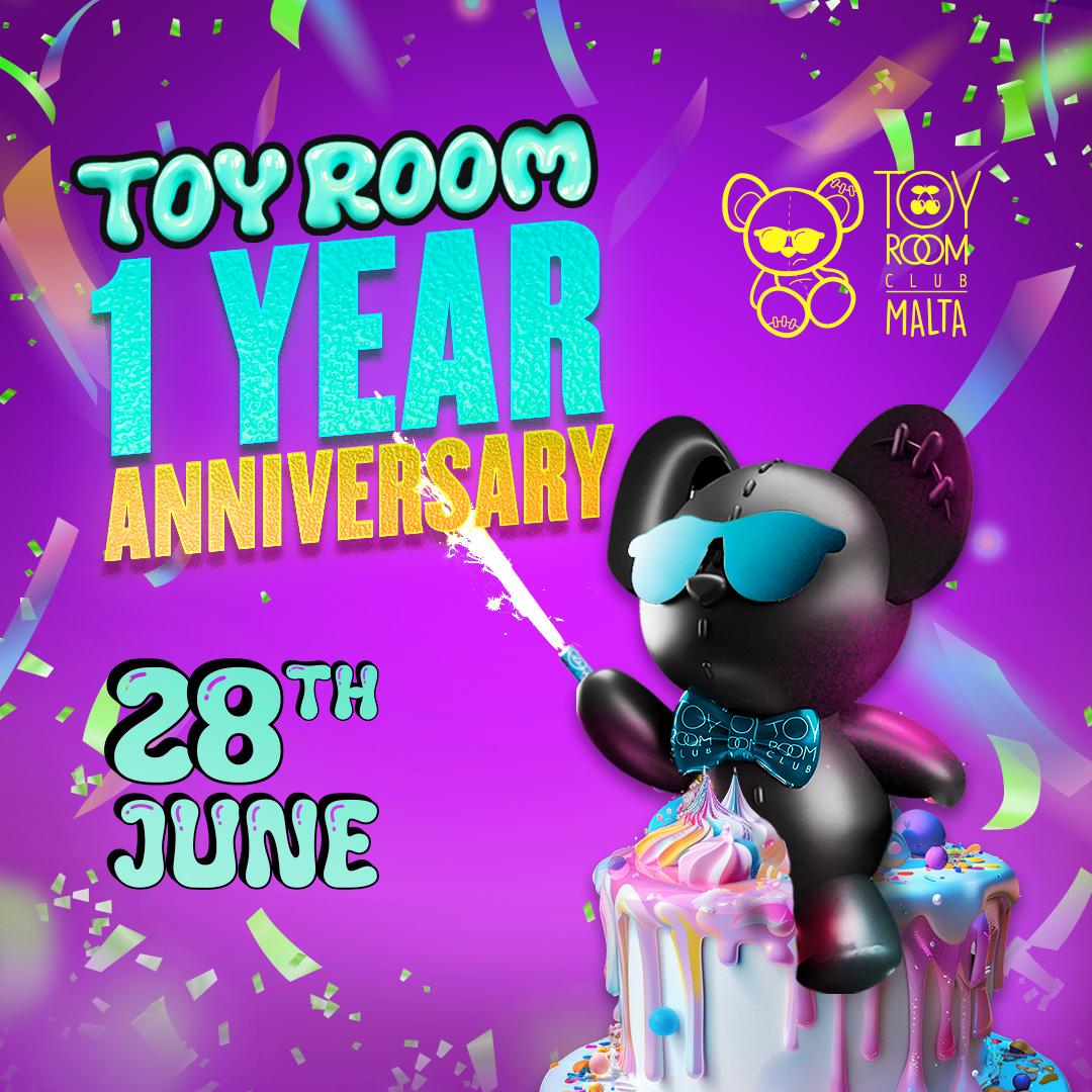 Toy Room 1 Year Anniversary