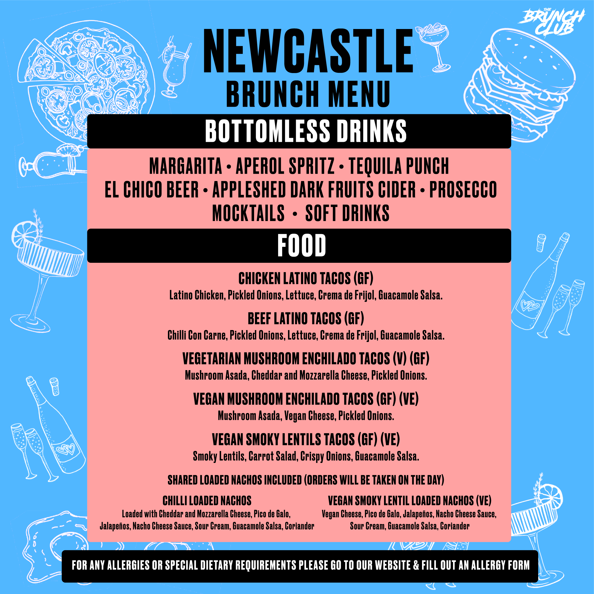Primary School Bangers Bottomless Brunch - Newcastle