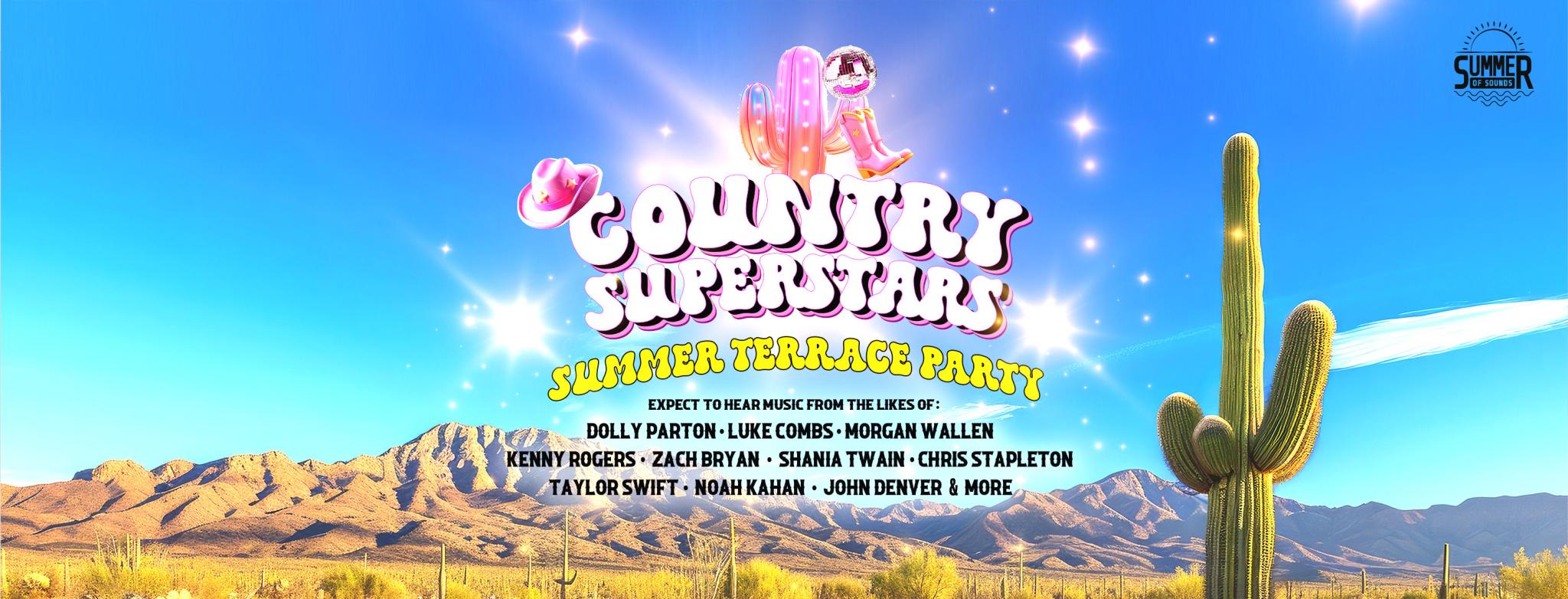 Country Superstars Summer Terrace Party - Nottingham