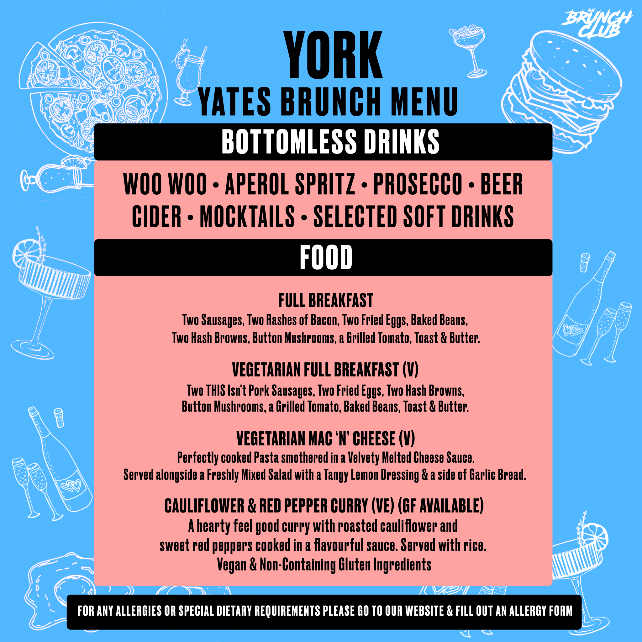 Country Superstars Bottomless Brunch - York