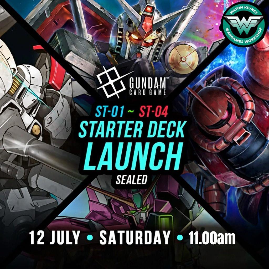 Gundam Starter Deck Launch Event