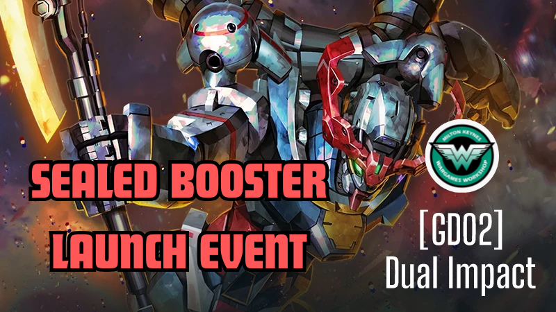Gundam Card Game [GD02] Dual Impact Sealed Booster Event