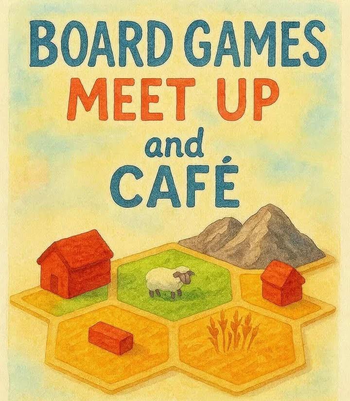 Monthly Board Games Meetup & Café