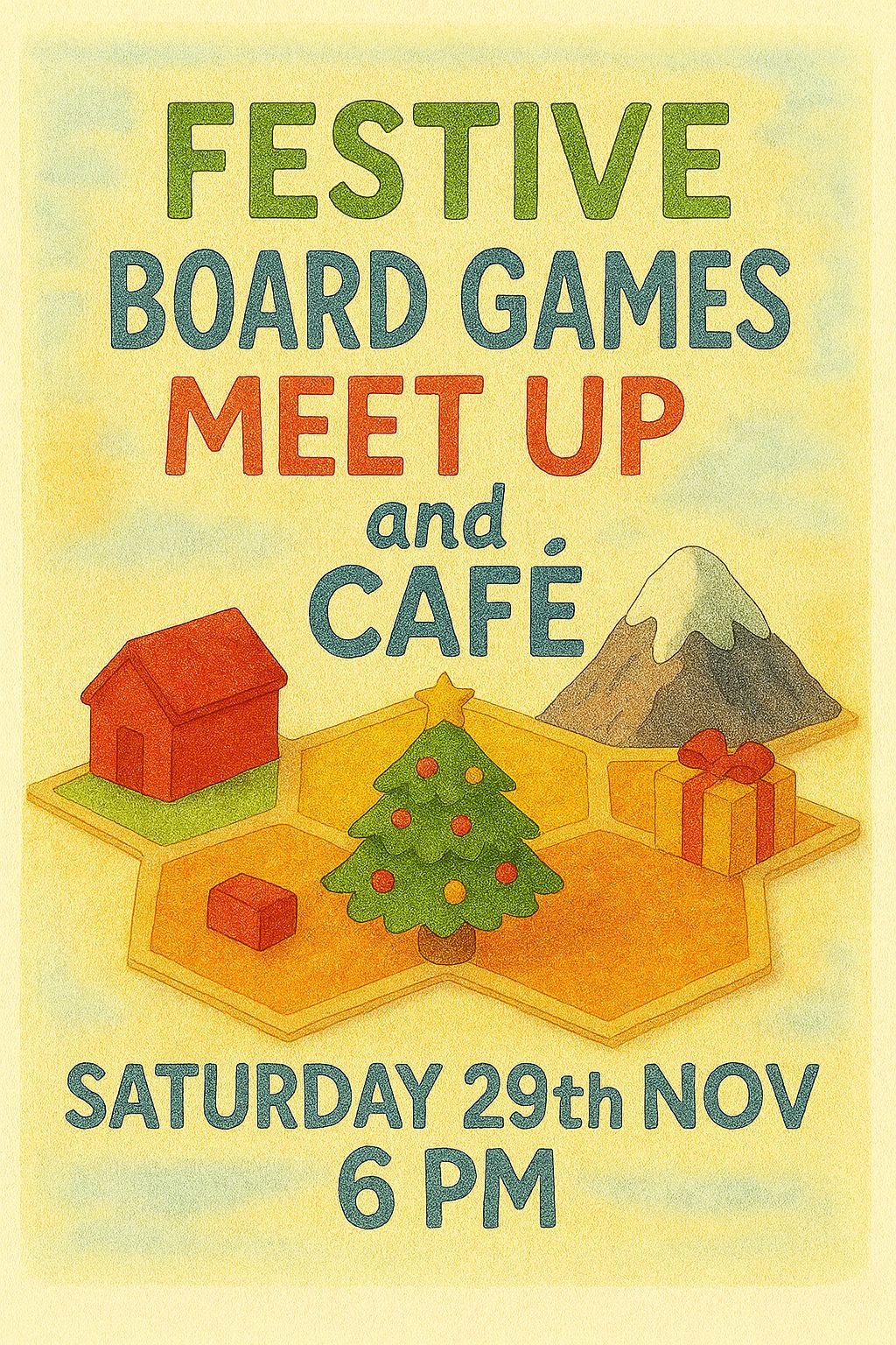 Festive Board Games Meetup & Café