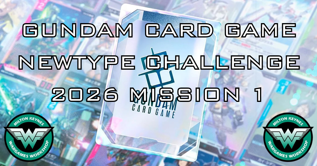 GUNDAM CARD GAME NEWTYPE CHALLENGE 2026 MISSION 1