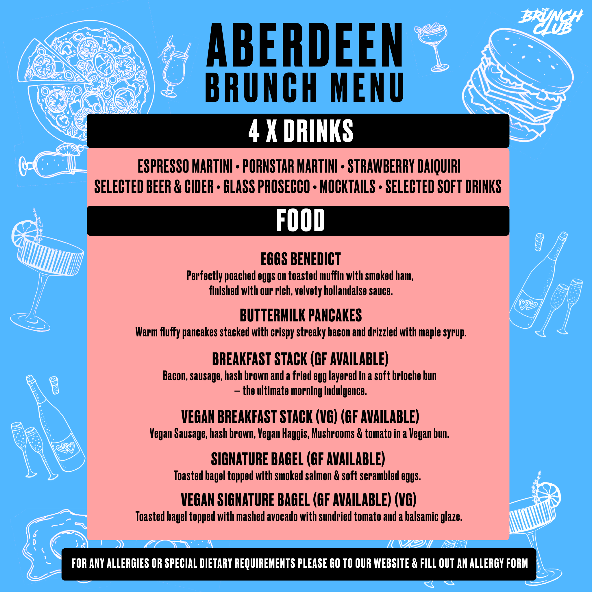 Wicked Boozy Brunch - Aberdeen