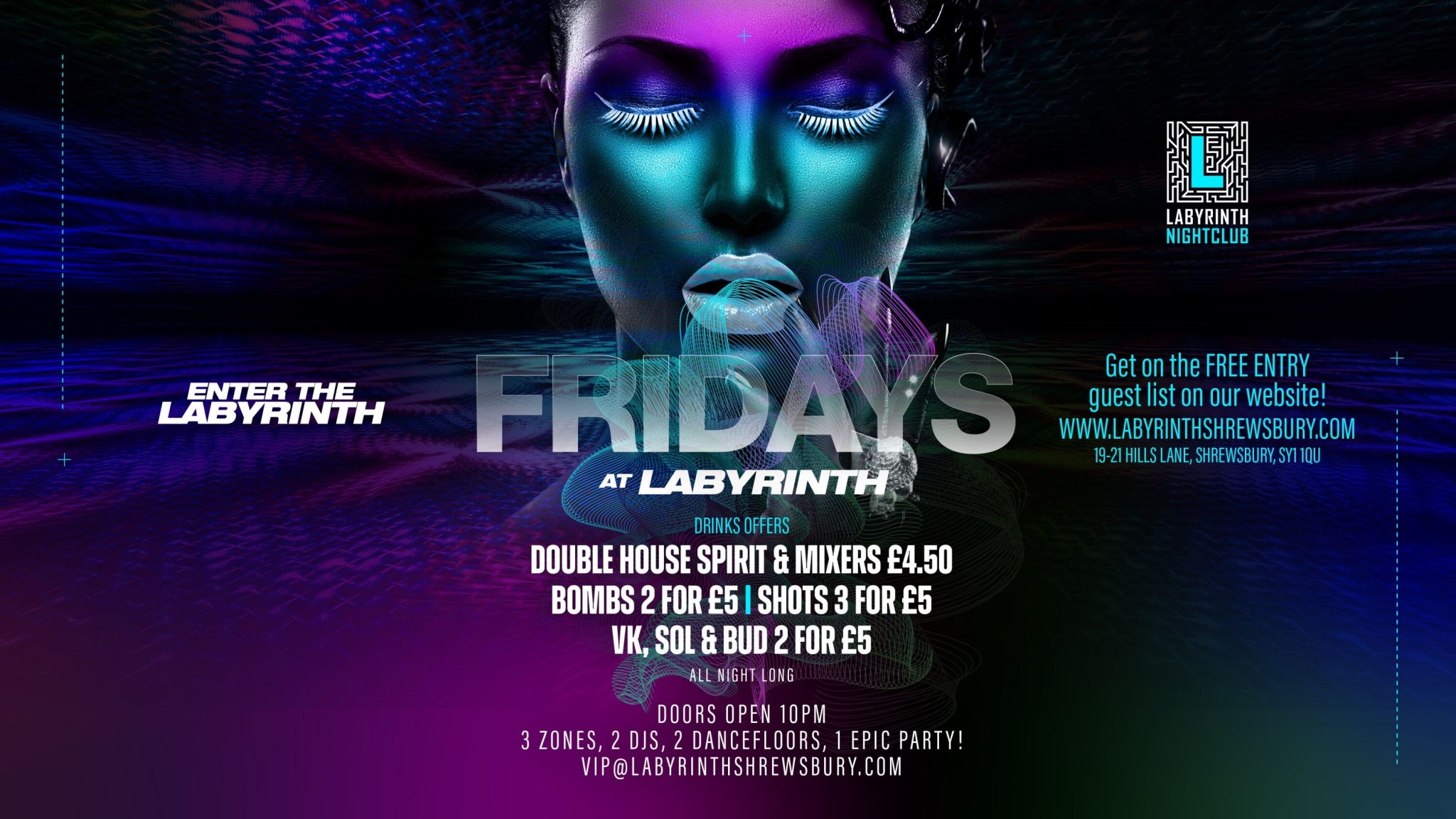FRIDAYS @ LABYRINTH