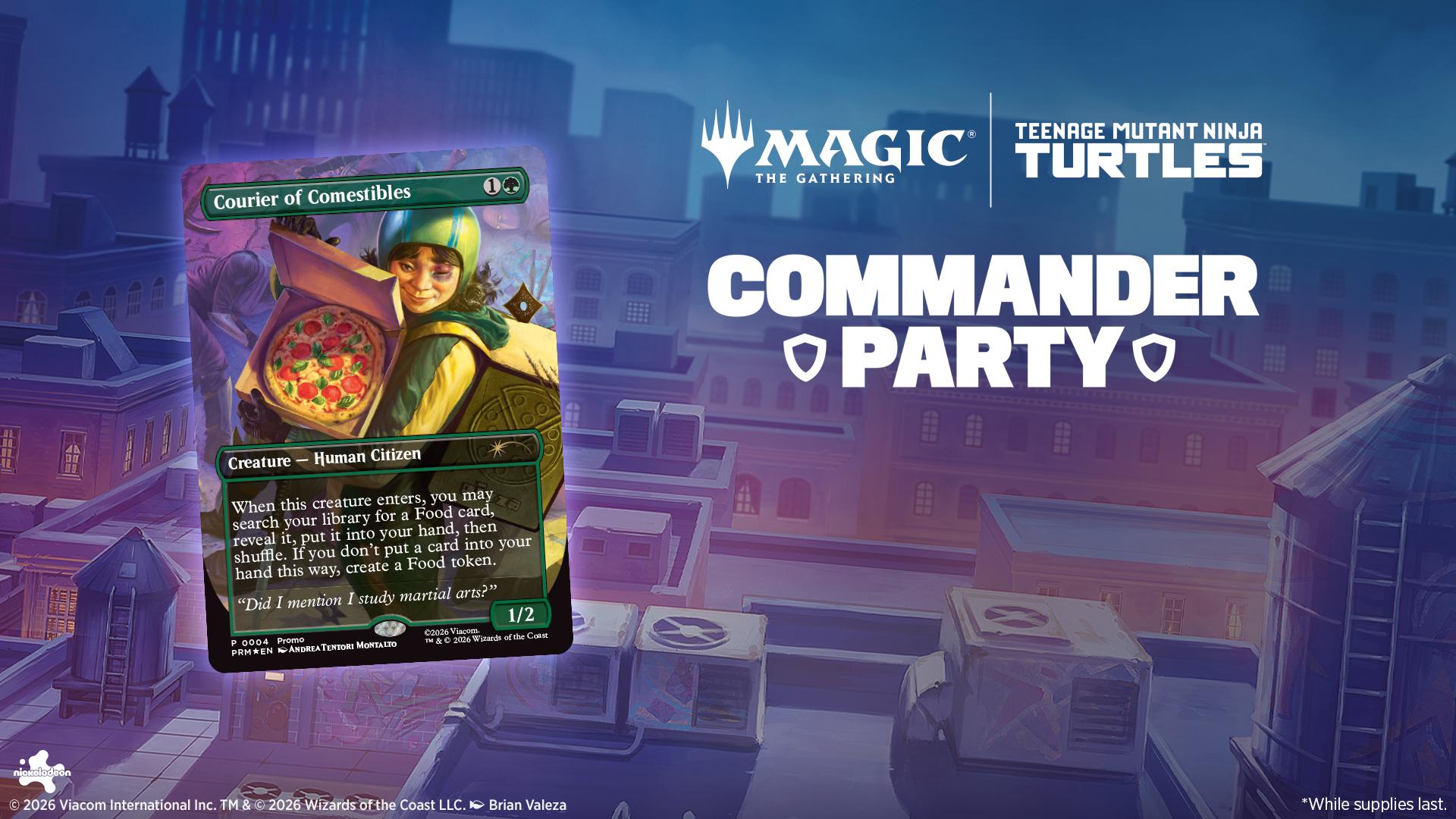 MTG x TMNT Commander Party