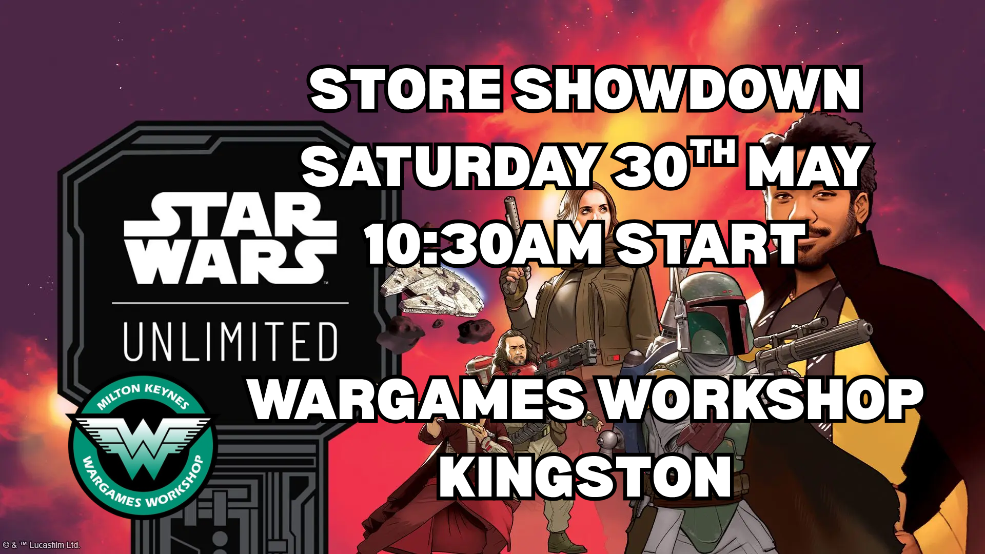 Star Wars Unlimited A Lawless Time Store Showdown