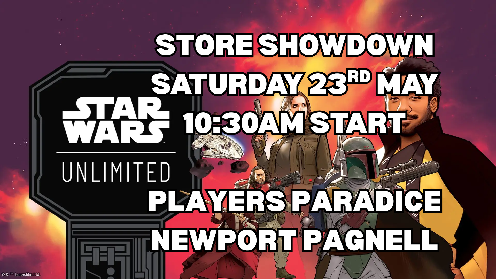 Star Wars Unlimited A Lawless Time Store Showdown