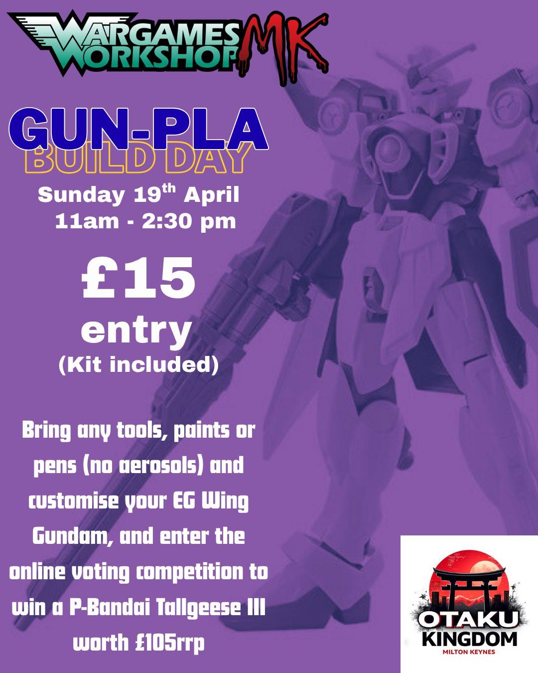 Gunpla Build Day Competition