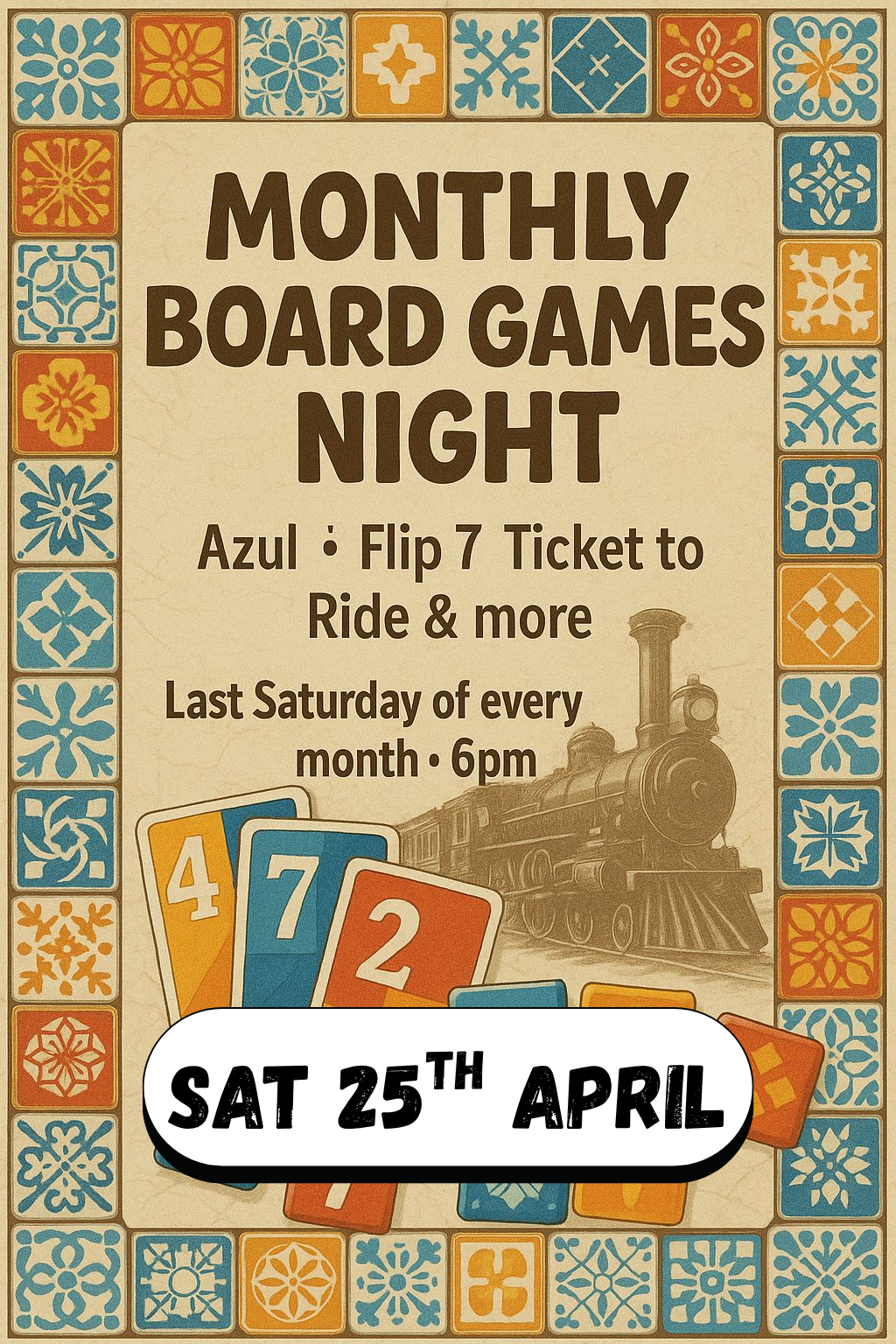 Boardgame Meetup - April