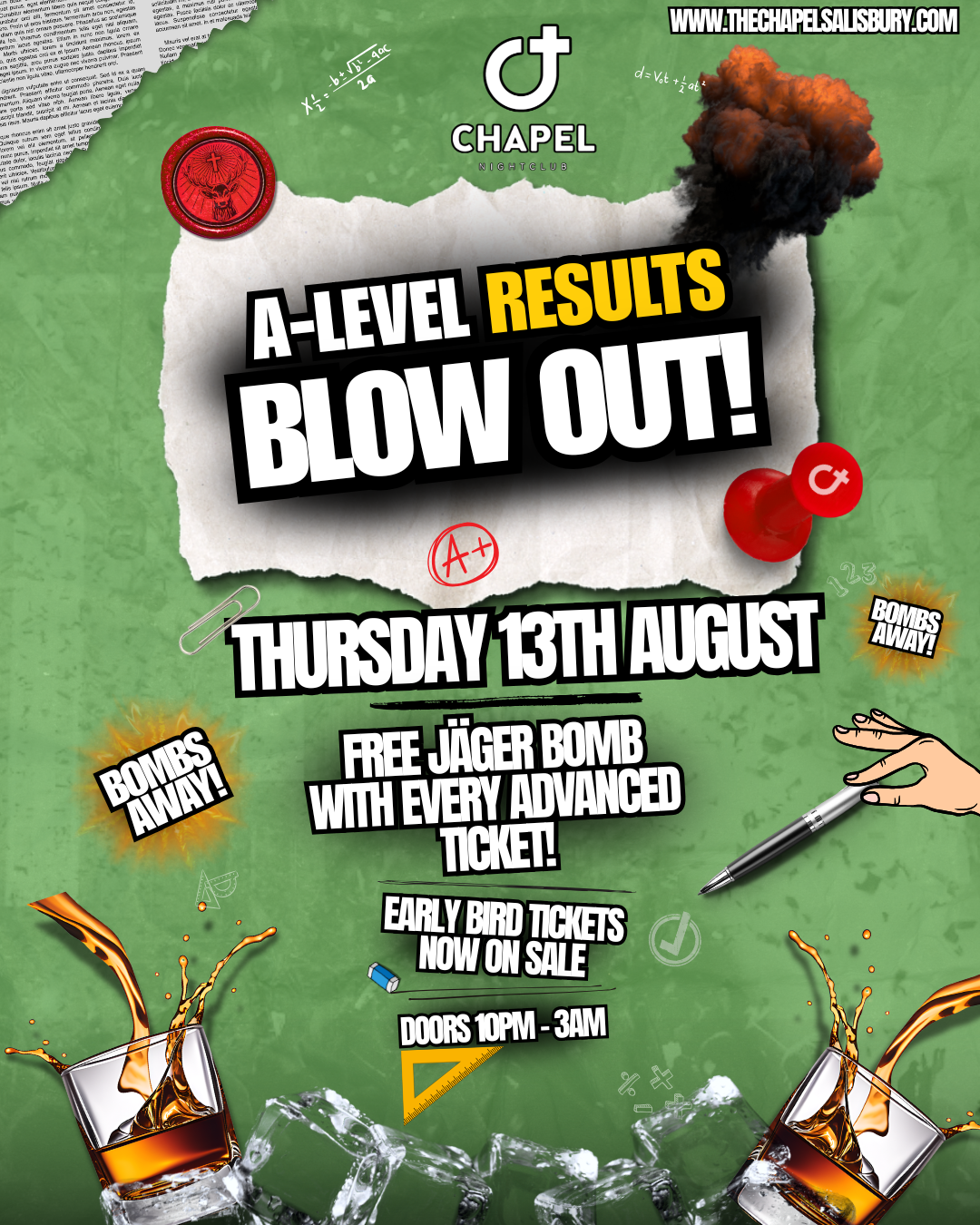 A-Level Results Tickets