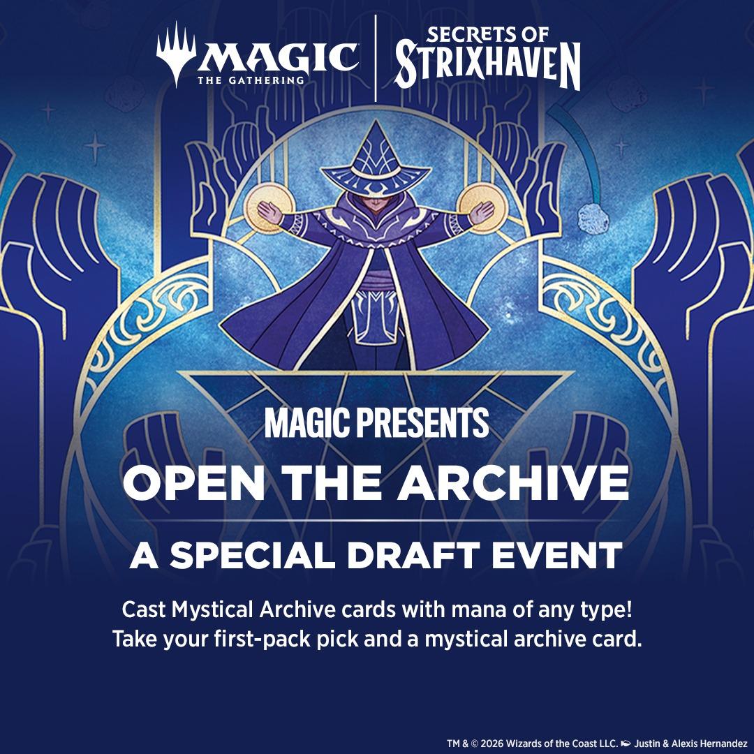 MTG - Open The Archive Draft (Secrets of Strixhaven)