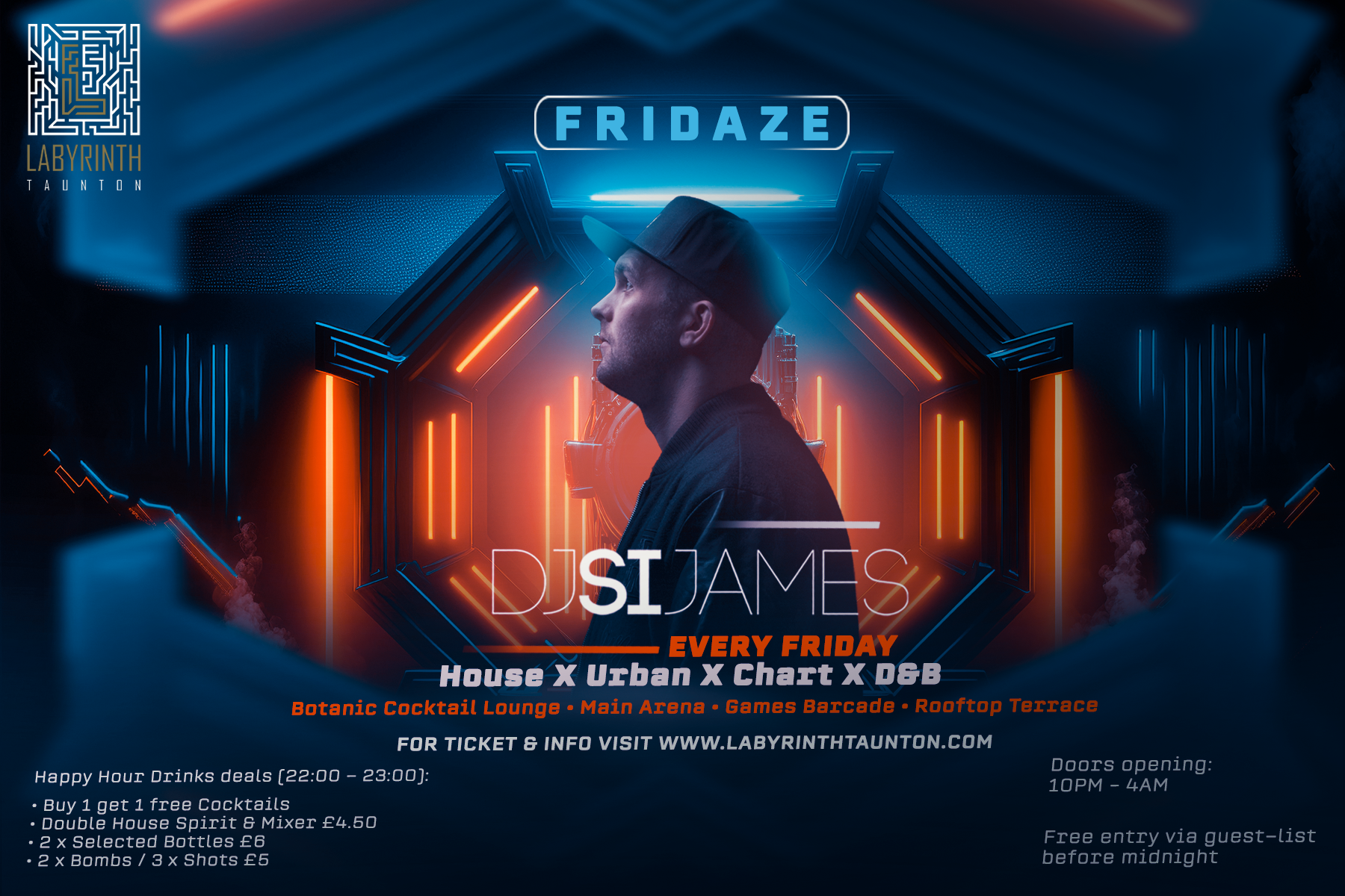 FRIDAZE - The Weekend Starts Here