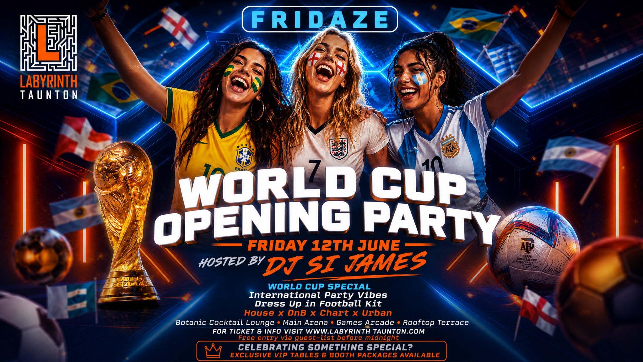 FRIDAZE - The Weekend Starts Here
