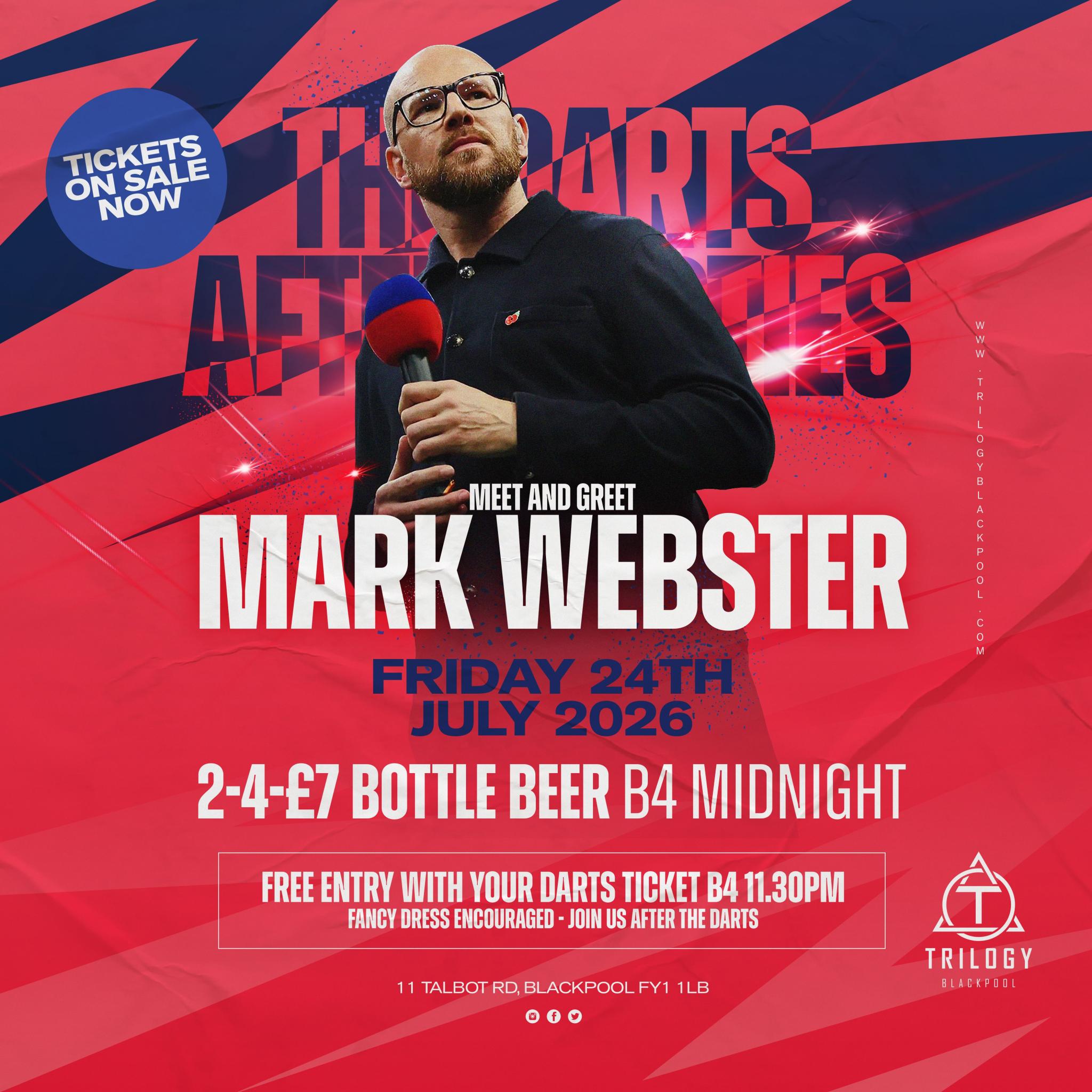 Fresh Friday Presents... MARK WEBSTER