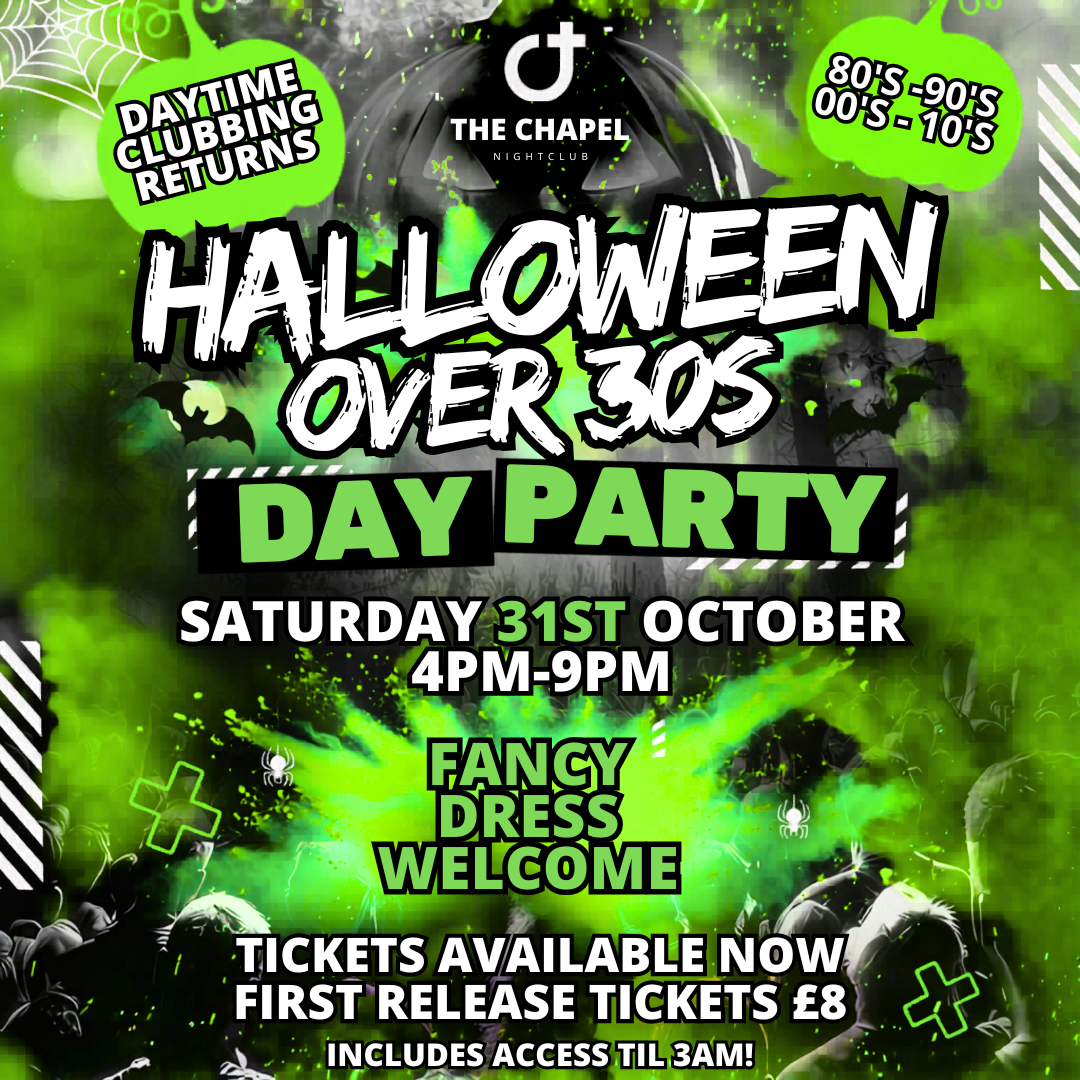 Halloween Day Disco Tickets