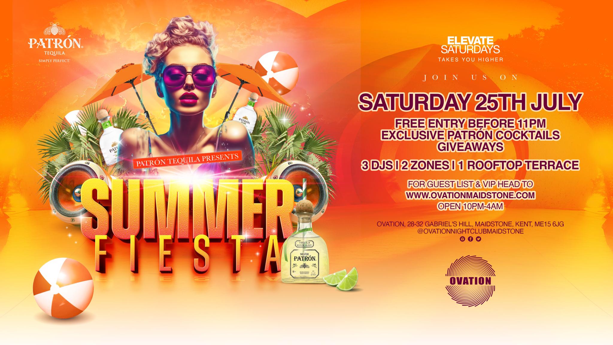 Elevate Saturdays Presents Summer Fiesta