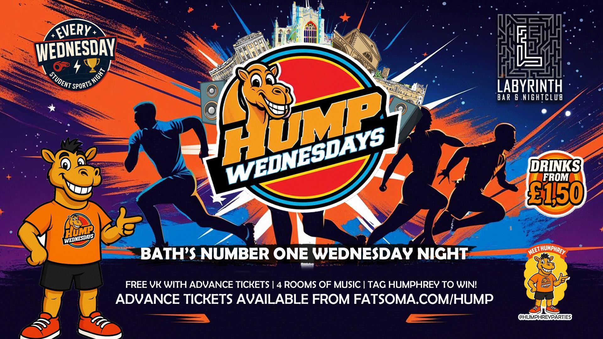 Hump Wednesdays - Bath's Number One Wednesday Night!