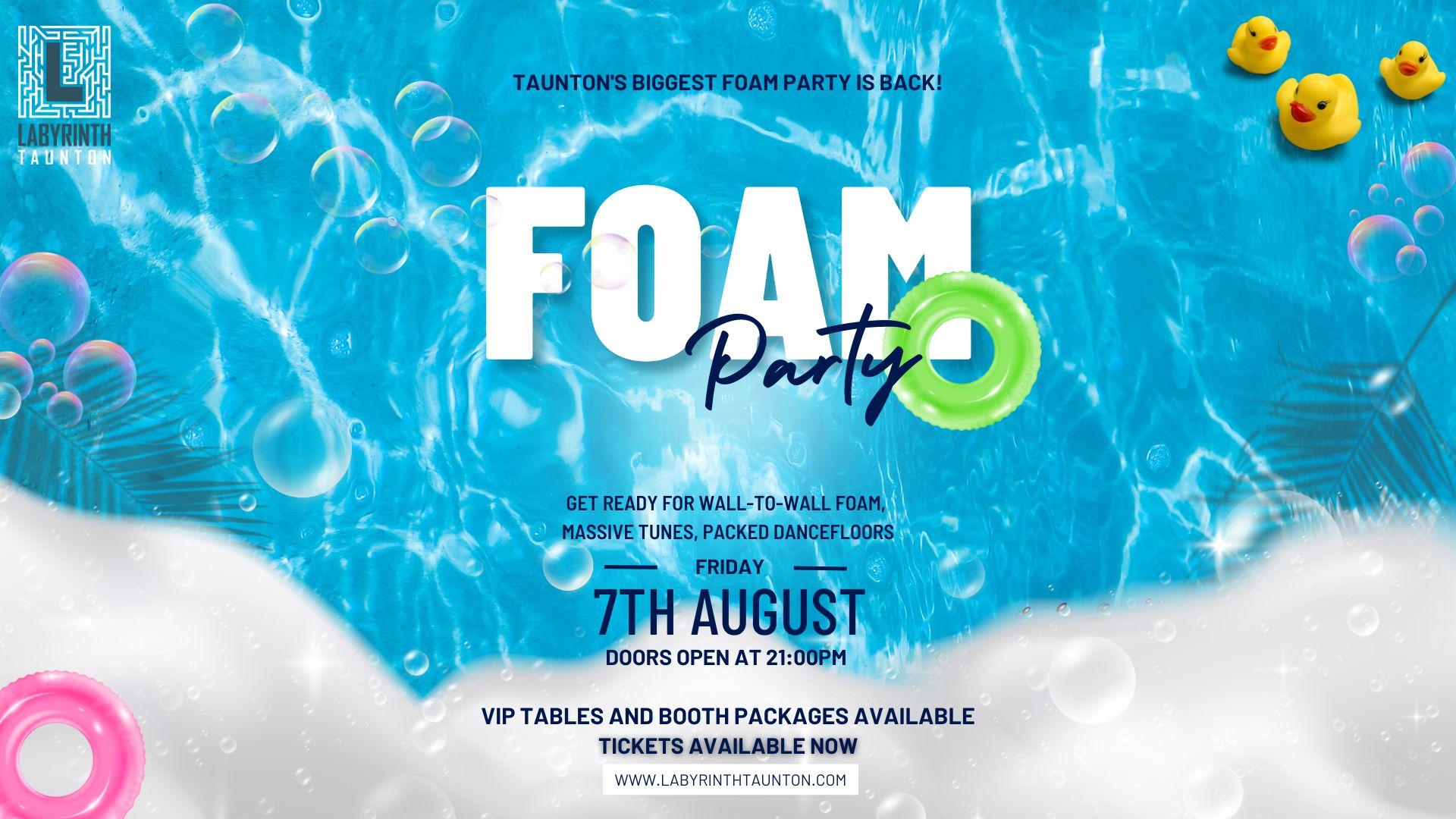 FRIDAZE - Foam Party