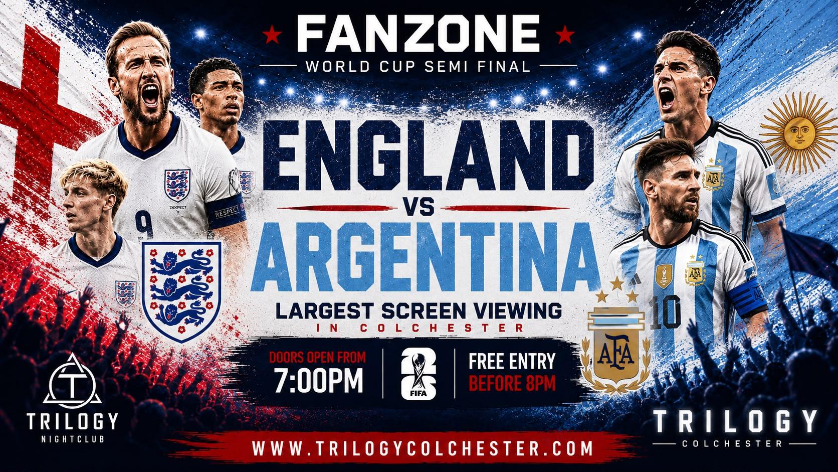 England vs Argentina