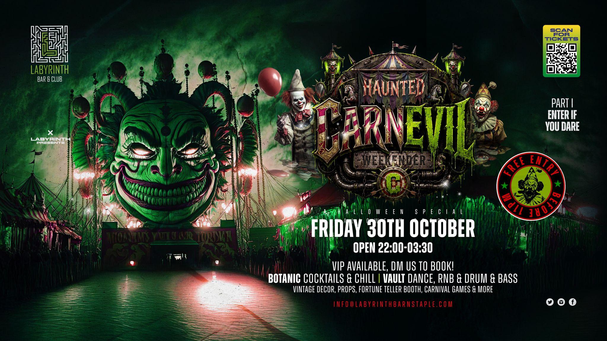 HAUNTED CARNEVIL WEEKENDER - PT1
