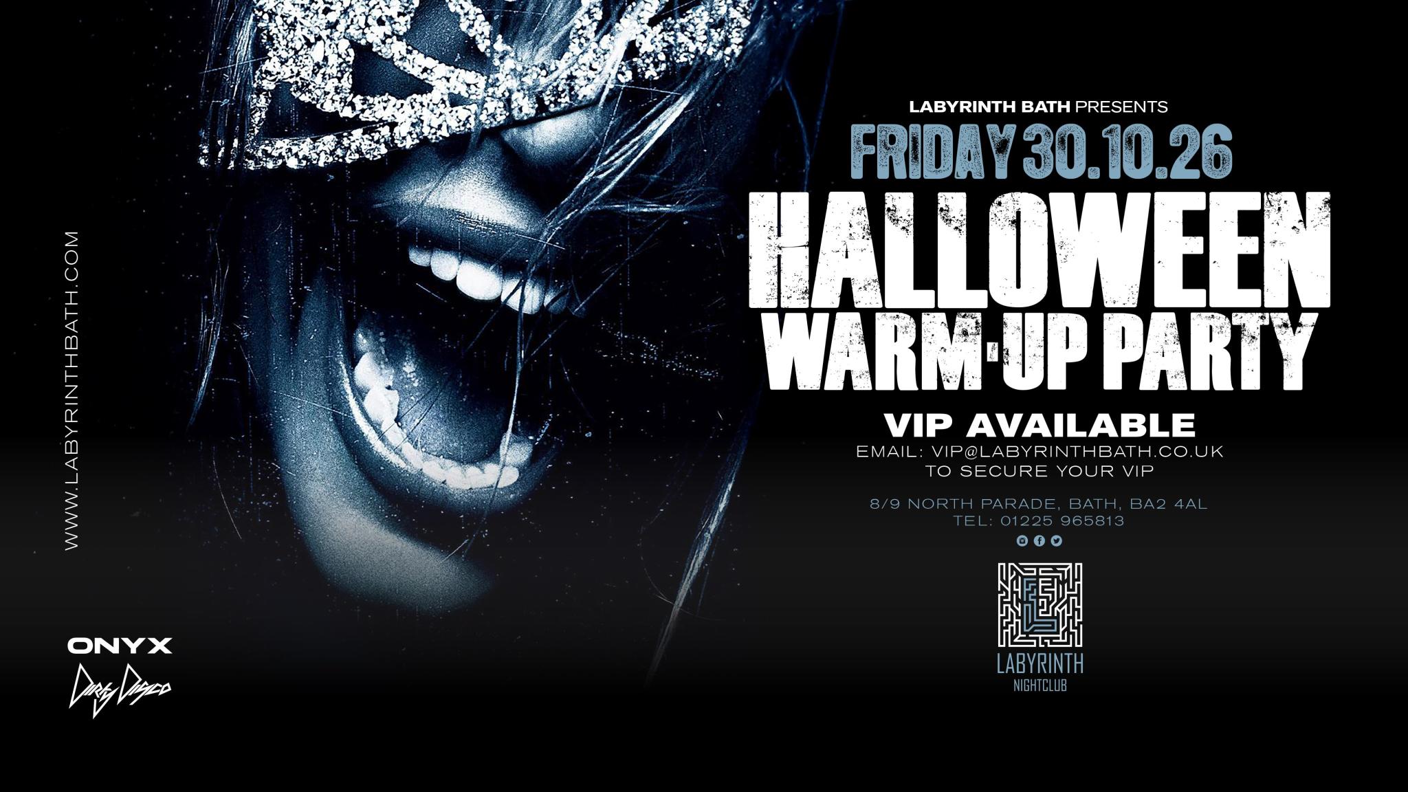 Halloween Warm-Up Party
