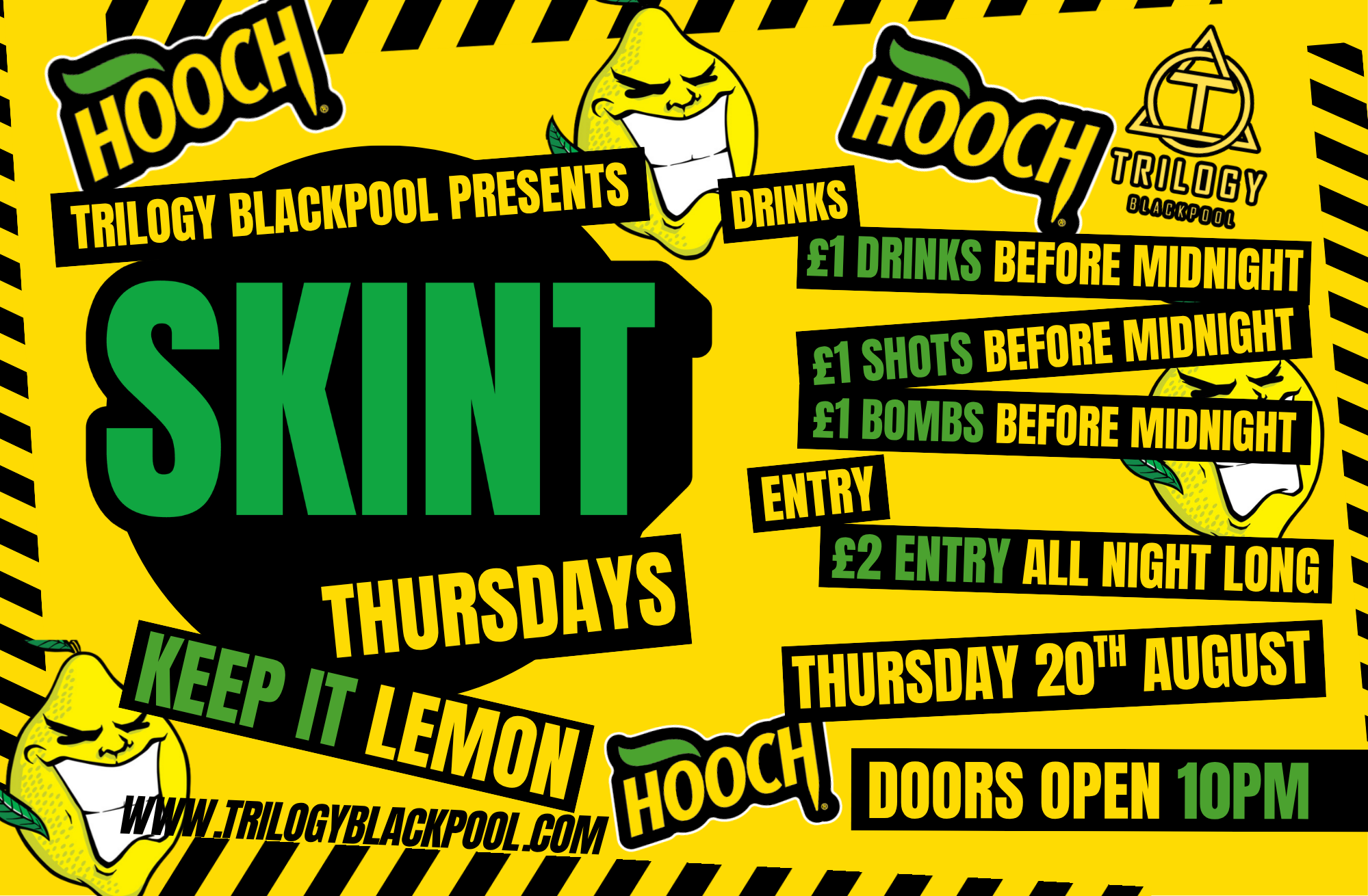 Skint Thursdays - Keep It Lemon