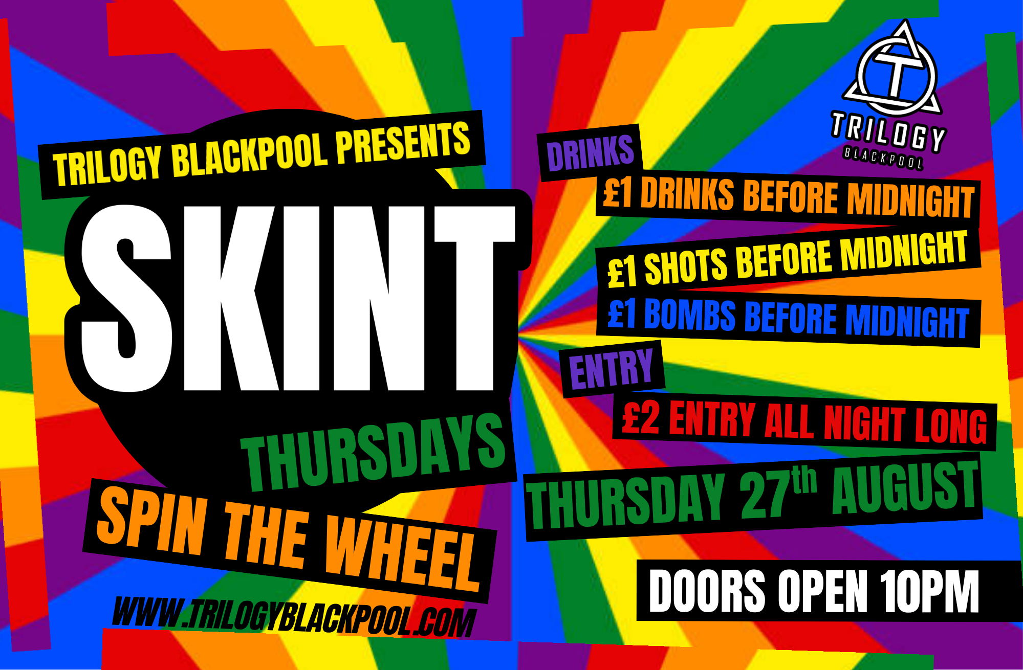 Skint Thursdays - Spin The Wheel