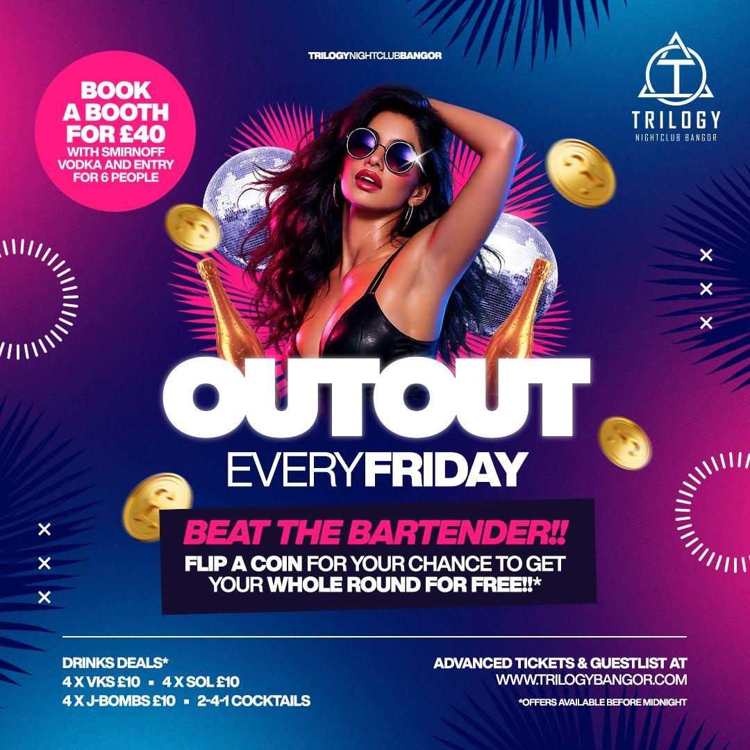 OUT OUT - BEAT THE BAR TENDER