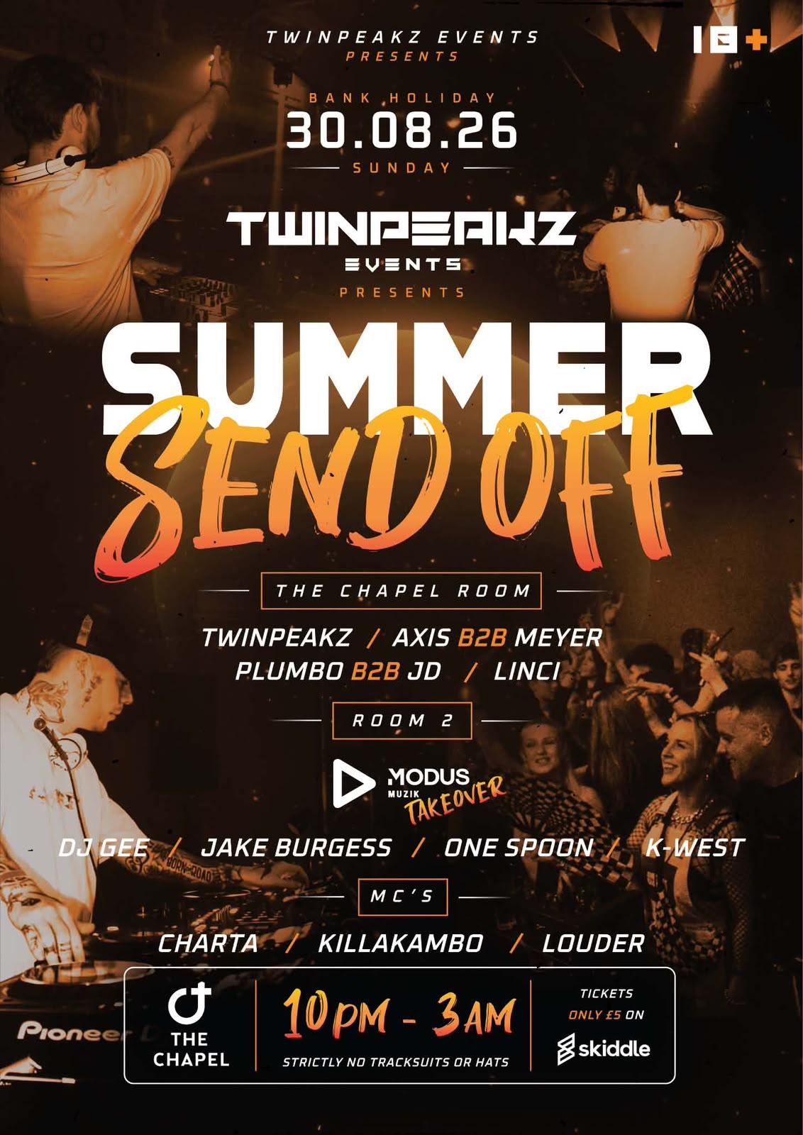 Bank Holiday Sunday - TWINPEAKZ Takeover