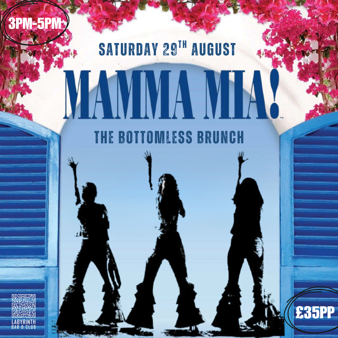 Mamma Mia - The Bottomless Brunch - 3pm-5pm