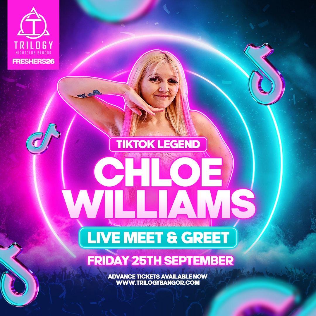 SKINT FRIDAYS - CHLOE WILLIAMS - MEET AND GREET