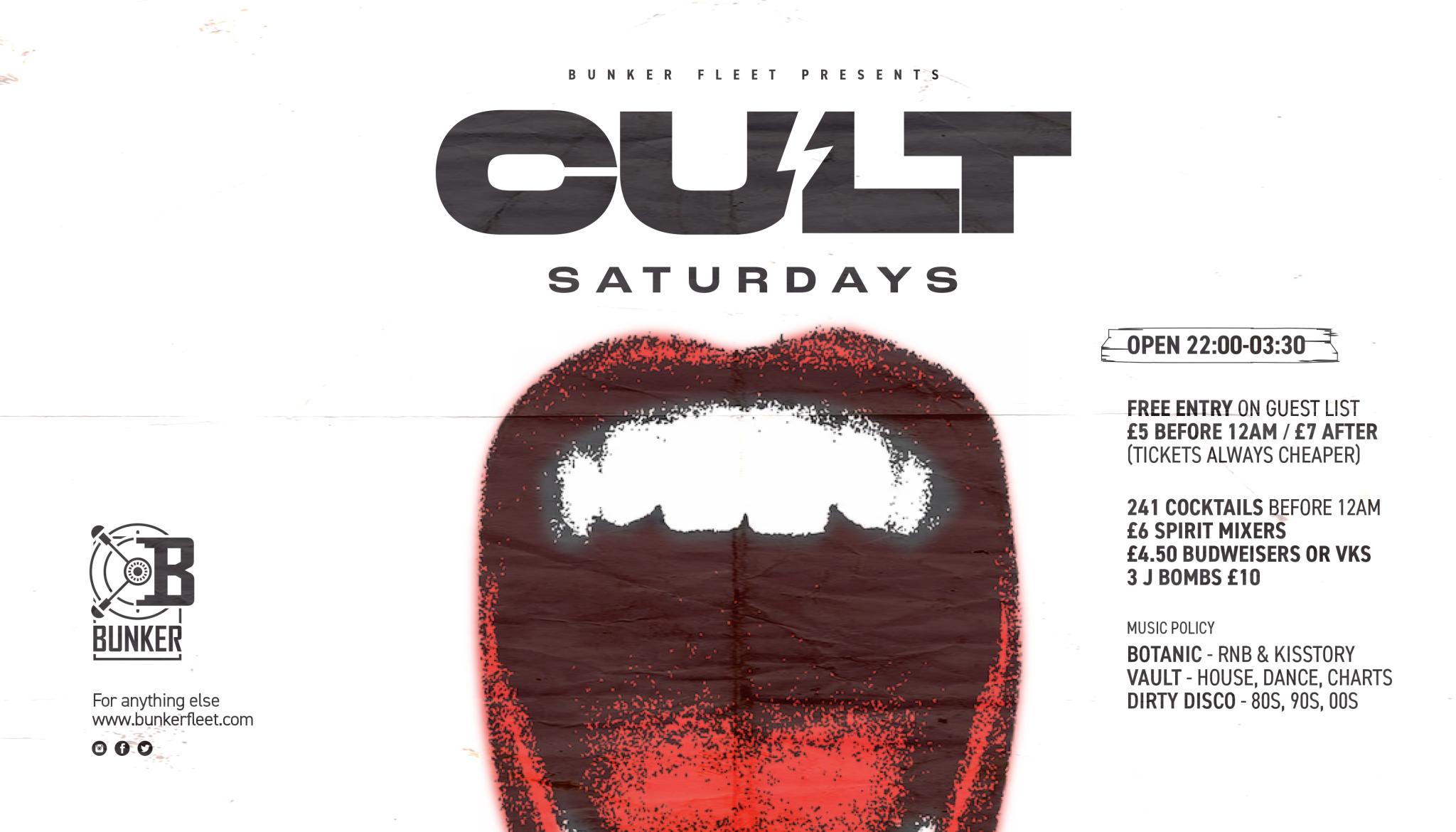 CULT SATURDAYS