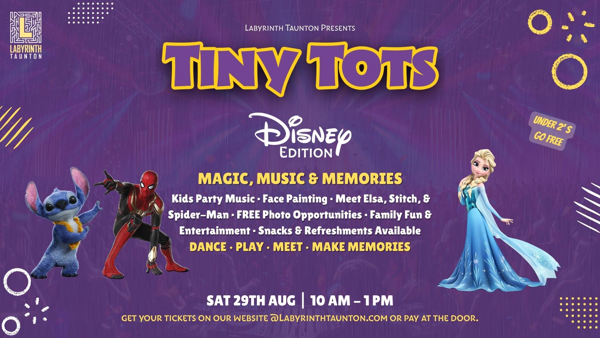 TINY TOTS – DISNEY EDITION
