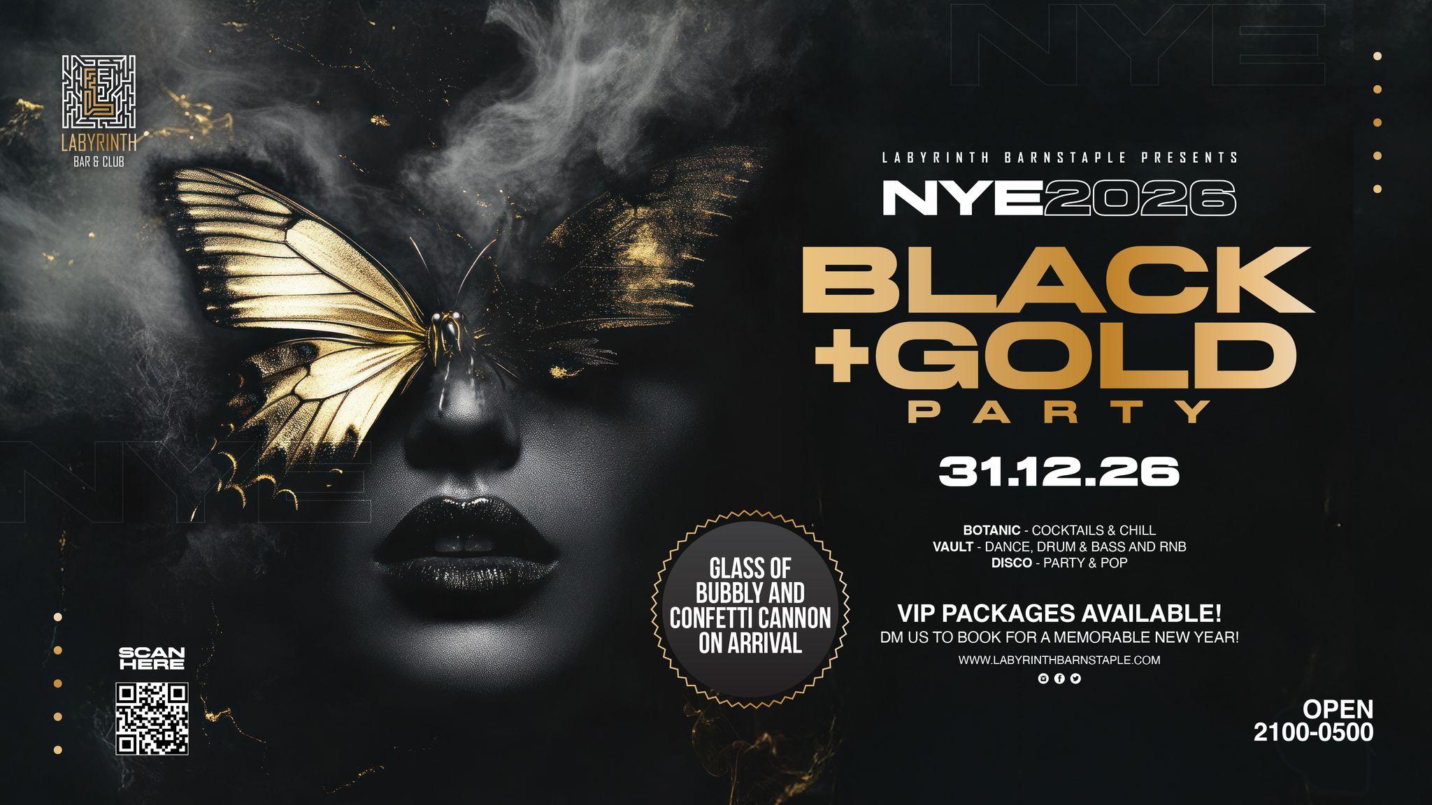 NYE - Black & Gold Party